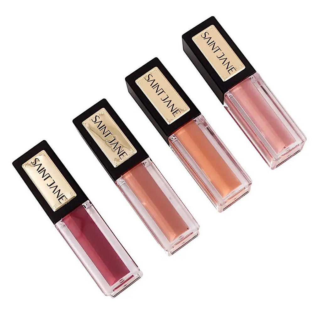 Saint Jane Limited Edition Holiday Collection Luxury Lip Oil 4-Piece Gift Set - Picture 2 of 16